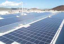Inaugurada la planta fotovoltaica sobre cubierta más grande de Canarias