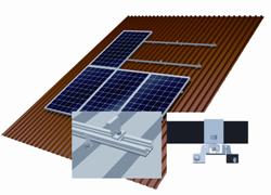 La mejor elección para cubiertas industriales: nueva solución para recubrimientos con chapa trapezoidal Conergy SunTop Trapez