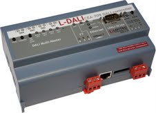  Nueva pasarela L-DALI para control remoto de cualquier tipo de fuente de luz  desde un bus de control remoto LonWorks o BACnet