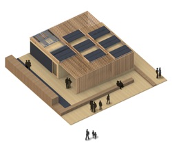 La CEU-UCH presenta en la Feria Novabuild su nueva casa autosuficiente mediante el consumo de energía solar 